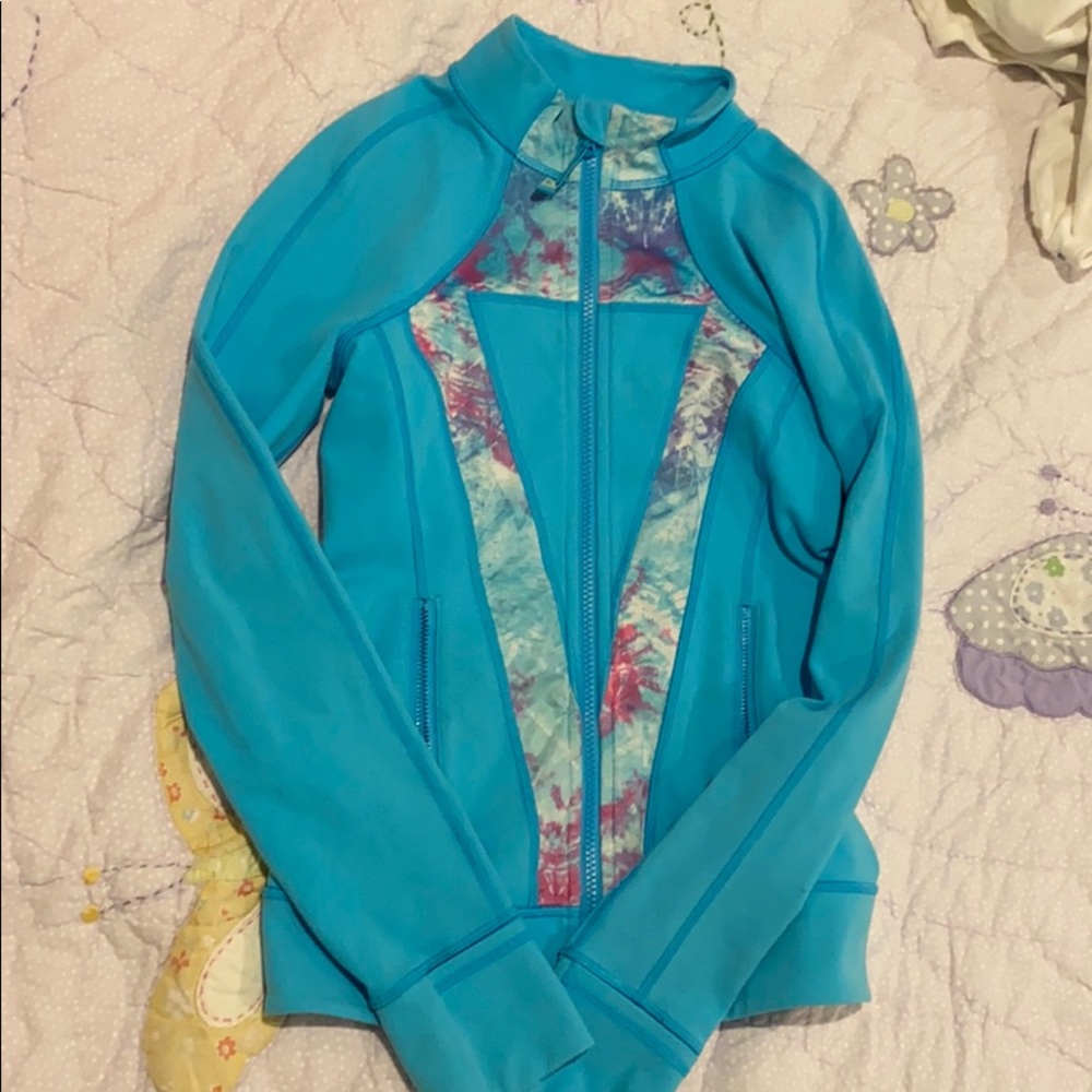 Blue Ivivva jacket. Size 12